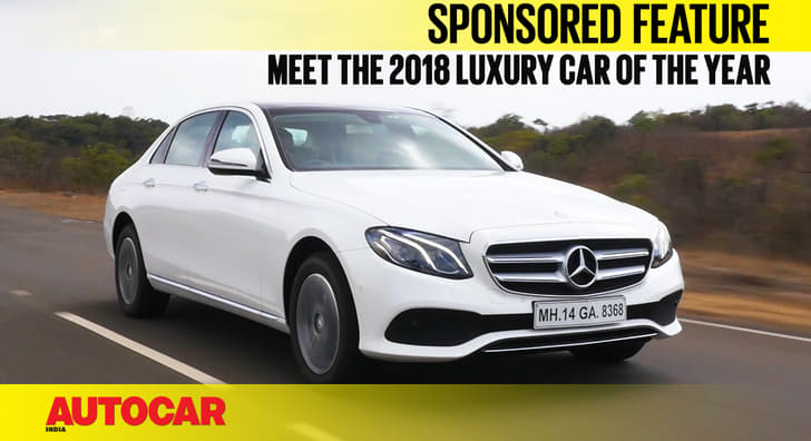 Sponsored feature: Why the Mercedes E-class is the 2018 Luxury car of the Year